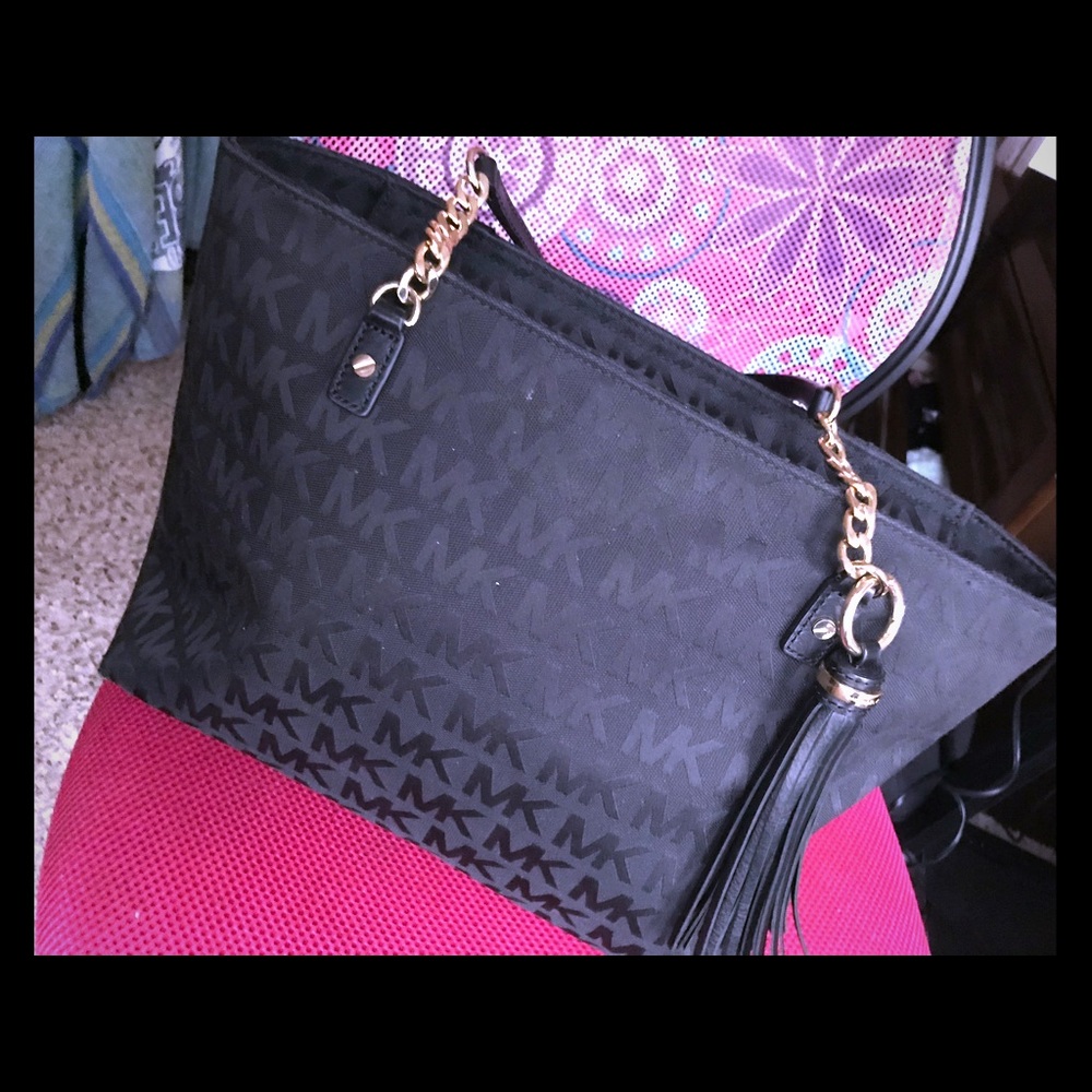 Michael Kors MK Print Tote Handbag
